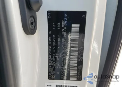 2021 Toyota Sienna Le z USA, uszkodzony, nr VIN 5TDKRKEC9MS042179